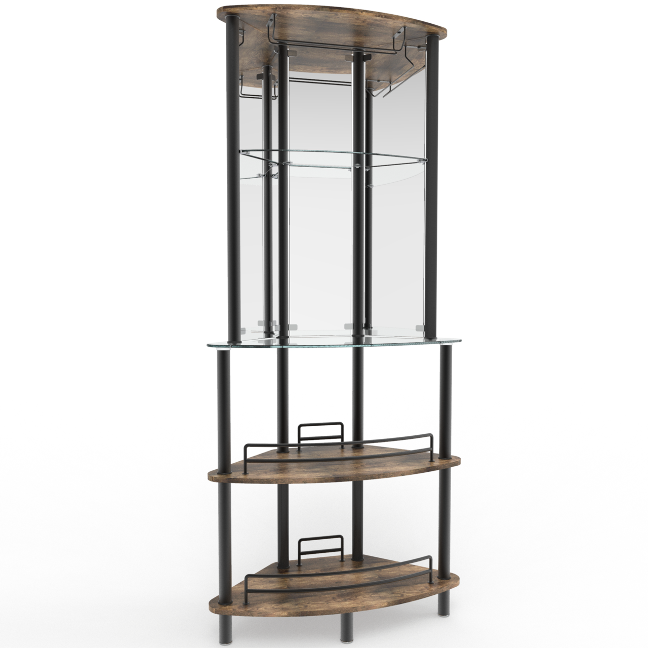 Mango Steam Contemporary Modern Home Entertainment Tower Bar